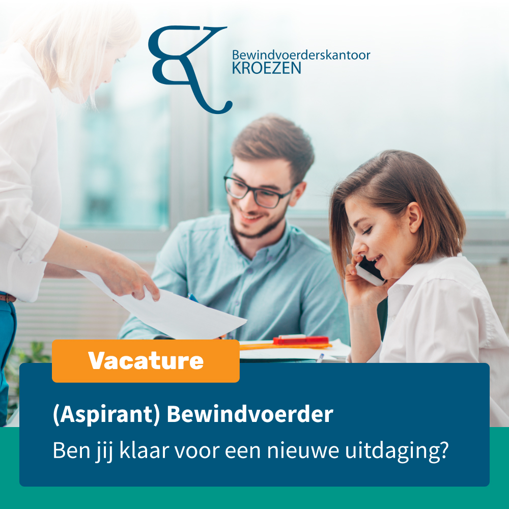 Campagnedesign vacature (Aspirant) Bewindvoerder