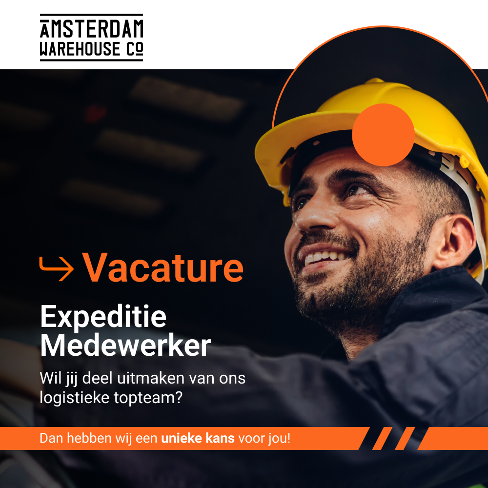 Campagnedesign vacature Expeditie Medewerker