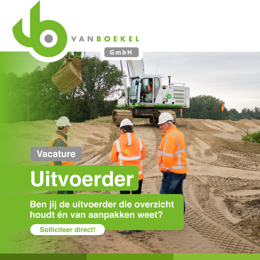 Campagnedesign vacature Uitvoerder