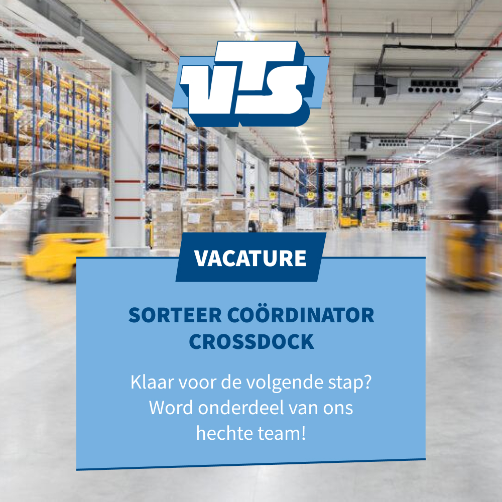 Campagnedesign vacature Sorteer Coördinator Crossdock